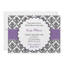 Damask Birthday Invitation 21st 30th 40th 50th 60