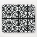 DAMASK - Black Background mousepads
