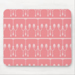 Damask chandelier wallpaper print pattern mousepads