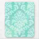 Damask Cut Velvet, Antique Lace Mousepads