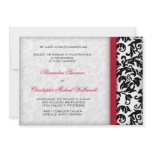Damask Delight Wedding Invitation