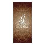 Damask Design Rack Card rack cards