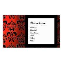 DAMASK GEM STONE MONOGRAM,2 topaz ,violet Business Card