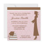 Damask Graduation Invitation