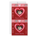 Damask Hearts Valentine Photo Greeting Cards photo cards