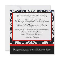 Damask Personalized Announcements