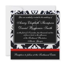 Damask Invitation