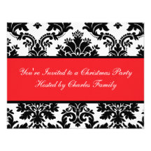 Damask Invitation