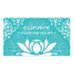 Damask Lotus Day Spa Business Cards