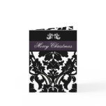 Damask Me PHOTO INSERT ~ Christmas Cards