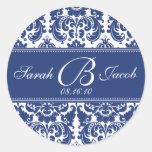 Damask Monogram Sticker- Customise it!