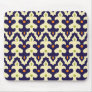 Damask paisley arabesque wallpaper pattern mousepads