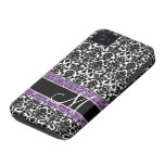 Damask Pattern with Monogram casemate cases
