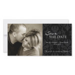 Damask Photo Save The Date Invitation photo cards