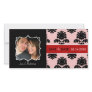 Damask Save the Date photo cards