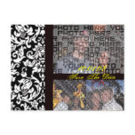Damask Save the Date YOUR Photos choose font colou postcards