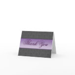 Damask Thank You Card