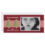 Damask Tree Photo Card rack cards
