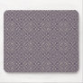 Damask vintage blue tile wallpaper pattern mousepads