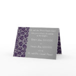 Damask Wedding Invitation-Choose BackGround cards