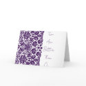 Damask Wedding Invitation-Christian Scripture cards