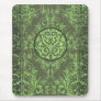 Damask Wildflowers, BOOK COVER in Olive Mousepads