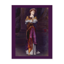 Dame Ellen Terry as Imogen - Alma-Tadema Post Card