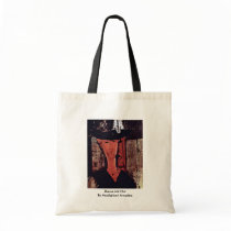 Dame Mit Hut By Modigliani Amadeo Bags