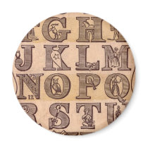 Dame Wonder's Amusing Alphabet Magnets