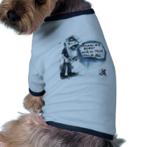 damn & blast dog shirt