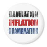 DAMNATION, INFLATION, OBAMANATION Faded.png Magnet