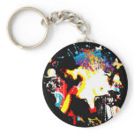 Damsel In Domination - Bespattered - Vintage Retro keychains