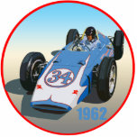 Dan Gurney 1962 Indy Photo Cut Out