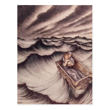 Danae and her son Perseus Post Cards