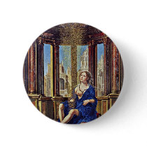 Danae By Gossaert Jan (Best Quality) Pinback Button