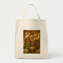 Danaides by JW Waterhouse, Vintage Victorian Art Tote Bag