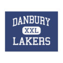 Danbury - Lakers - High School - Marblehead Ohio postcards