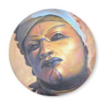 Dançarino africano - by LEOMARIANO artist Imãs