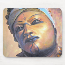 Dançarino africano - by LEOMARIANO artist Mousepads