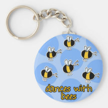 dancces with bees key chains