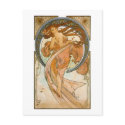 Dance (1898), Alphonse Mucha postcards
