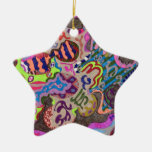 "Dance" Abstract Art Christmas Ornament