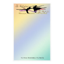 Dance Among Stars Stationery