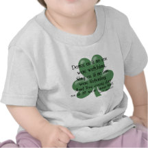 Dance as if :: Irish Proverb (Black Design) Tee Shirts
