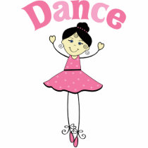 Dance Ballerina Photo Cutout