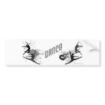 Dance Bumper Sticker