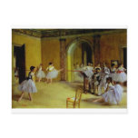Dance Class at the Opera by Degas Postcard