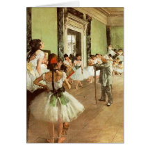 Dance Class Greeting Card