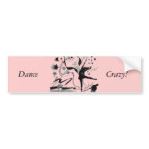 Dance Crazy! Bumper Sticker