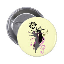 Dance Crazy! Pinback Buttons